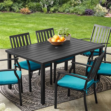 all weather outdoor dining table